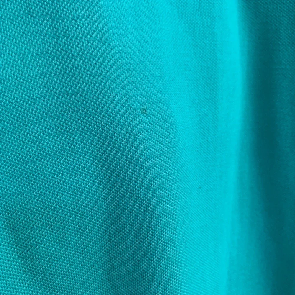 Men's Polo Ralph Lauren Top Classic Fit Short Sleeve Aqua Size L Large - Cotton